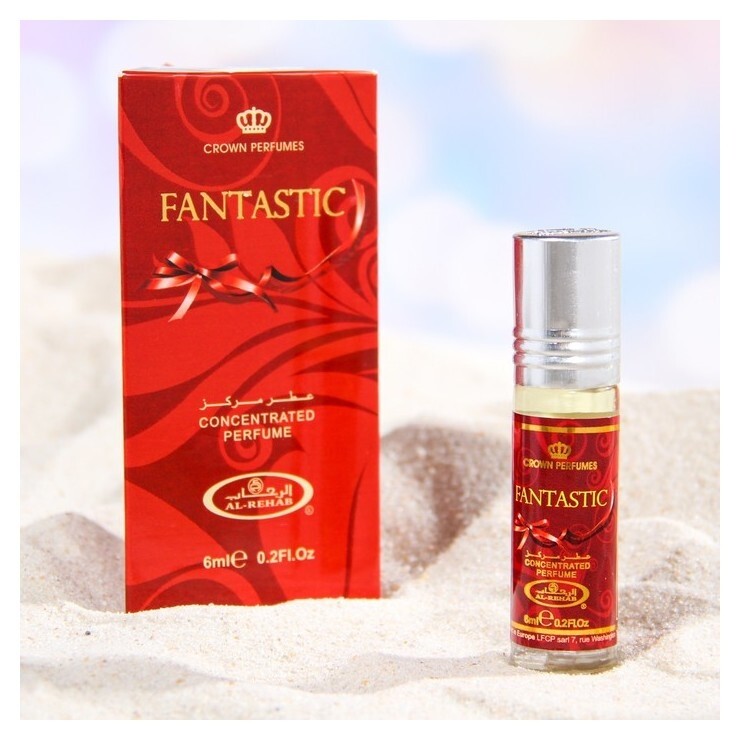 Масляные духи ролик женские Fantastic, 6 мл  Al Rehab