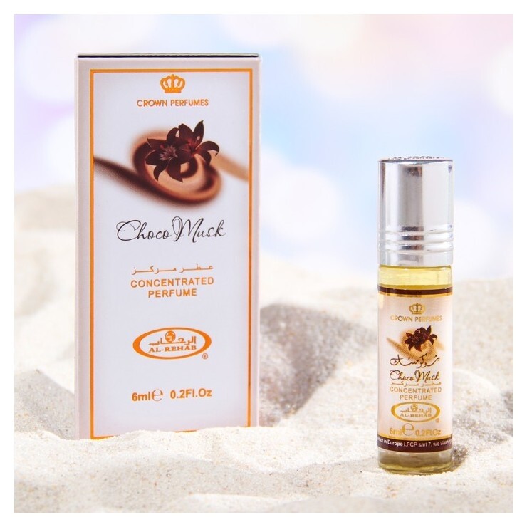 Масляные духи ролик женские Choco Musk, 6 мл  Al Rehab