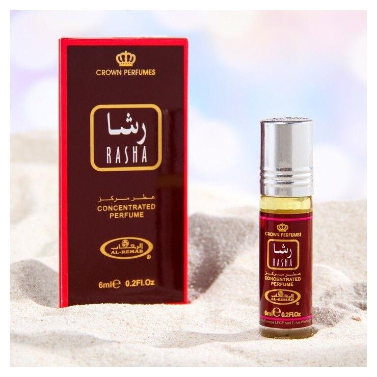Масляные духи ролик женские Rasha, 6 мл  Al Rehab