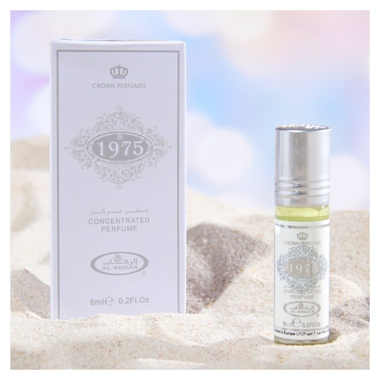Масляные духи ролик унисекс 1975, 6 мл  Al Rehab