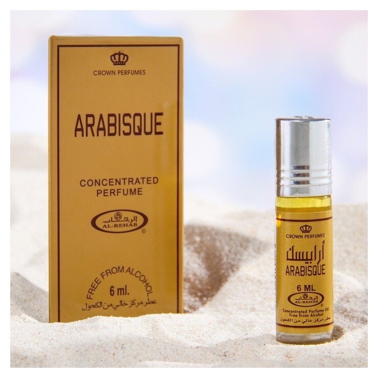 Масляные духи ролик женские Arabisque, 6 мл  Al Rehab