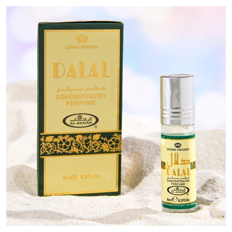 Масляные духи ролик женские Dalal, 6 мл Al Rehab