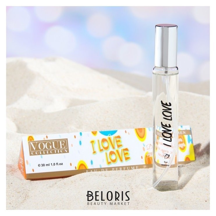 Парфюмерная вода женская I Love Love, 33 мл Vogue Collection