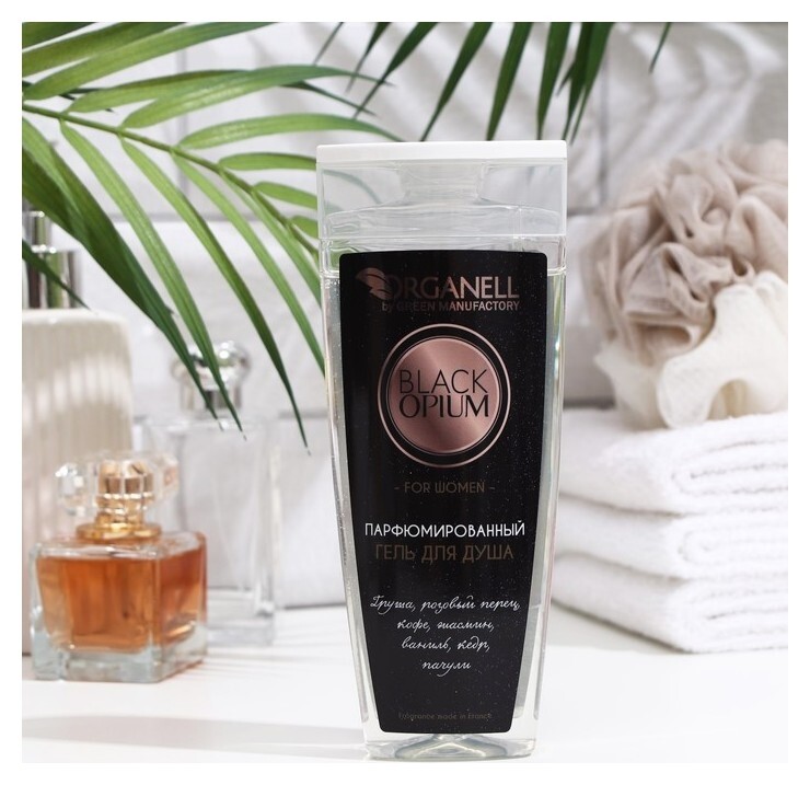 Гель для душа оrganell By Green Manufactory "Black Opium"  Organell