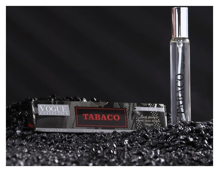 Парфюмерная вода мужская Tabaco, 33 мл Vogue Collection