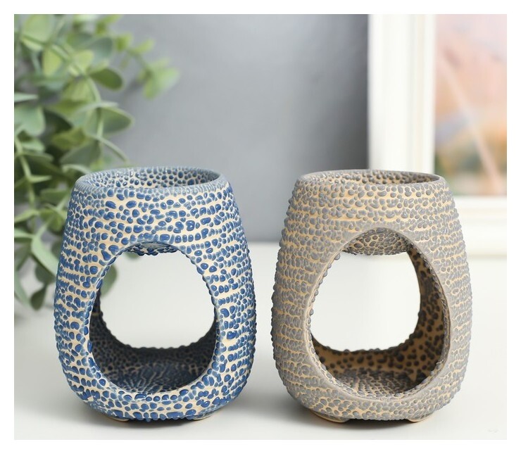 Аромалампа керамика "Классика" 6,5х6,5х8,5 см  