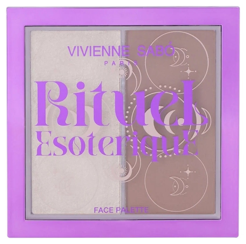 Палетка для лица скульптор + хайлайтер Rituel Esoterique  Vivienne Sabo
