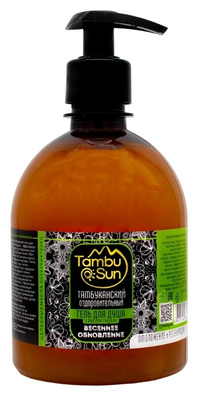 Гель для душа Весеннее обновление Tambu Sun