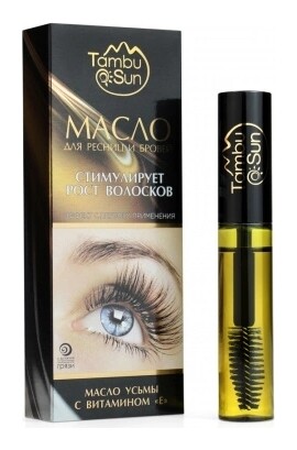 Масло для бровей и ресниц с маслом Усьмы  Tambu Sun