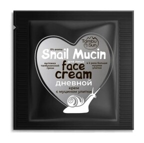 Крем для лица дневной с Муцином улитки и вытяжкой тамбуканской грязи  Tambu Sun