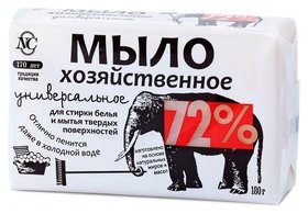 Хозяйственное мыло Универсальное 72 % Невская косметика