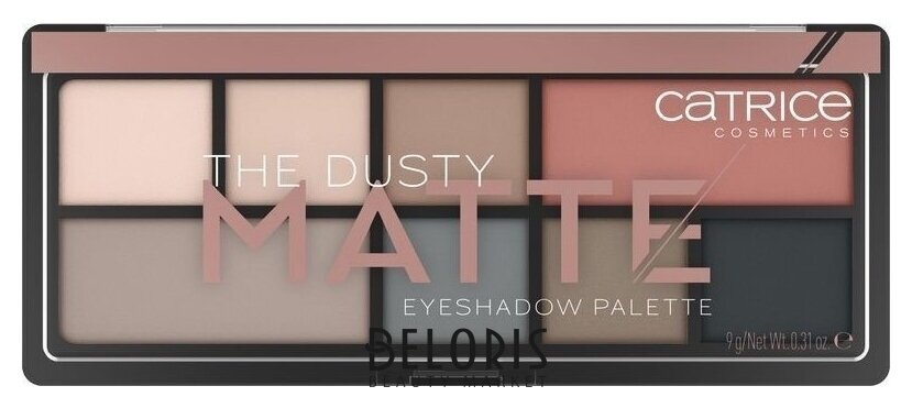 Палетка теней для век The Dusty Matte Eyeshadow Palette Catrice