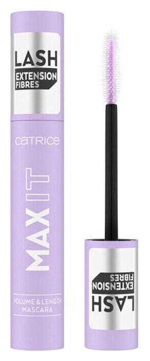 Объемная тушь для ресниц с эффектом удлинения Max It Volume & Length Mascara  Catrice