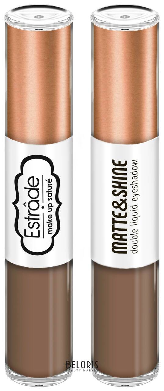 Тени жидкие двусторонние MATTE&SHINE Estrade