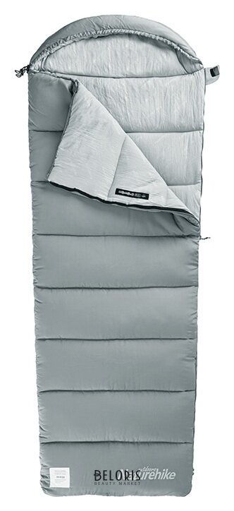 Ультралёгкий спальный мешок M300 хлопковый с капюшоном весна осень, молния слева Naturehike