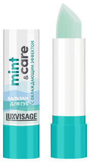 Бальзам для губ с охлаждающим эффектом Mint & Care Luxvisage