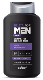 Шампунь-гель для волос и тела For Men Белита - Витэкс