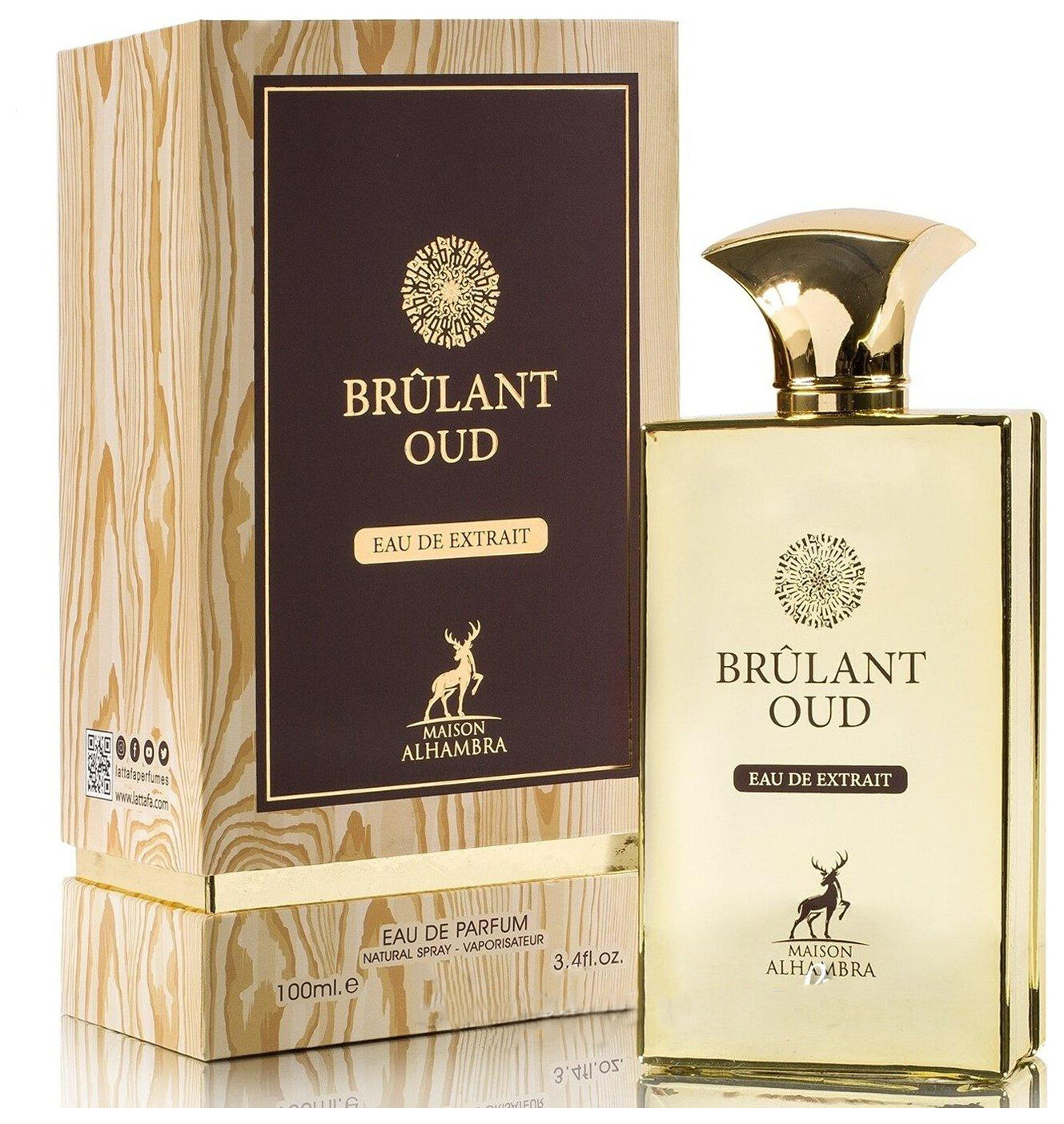 Парфюмерная вода мужская Brulant Oud Maison Alhambra