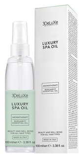 Масло для волос "Кристальные капли" Luxury Spa Oil 3DELUX