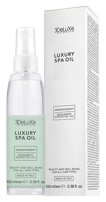 Масло для волос Кристальные капли Luxury Spa Oil 3DELUX