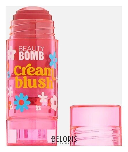 Кремовые румяна для лица в стике Сream stick blush Beauty bomb