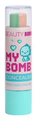 Консилер-стик для лица двухцветный "Bomb Concealer"  Beauty bomb