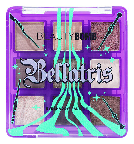 Палетка теней "Bellatris"  Beauty bomb