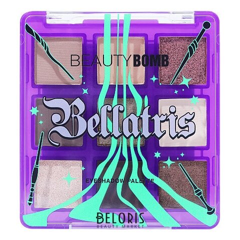 Палетка теней "Bellatris" Beauty bomb 1000733584 купить от 741 руб. в ...
