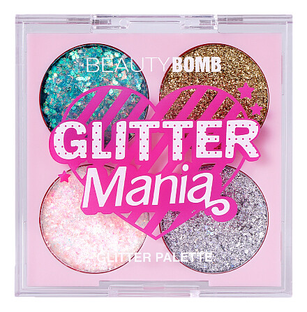 Палетка глиттеров Glitter Mania Beauty bomb