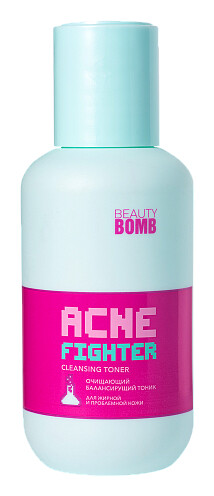 Тоник для лица очищающий балансирующий "Acne Fighter"   Beauty bomb