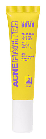 Точечный гель от прыщей "Acne Fighter"  Beauty bomb
