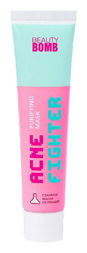 Глиняная маска Acne Fighter Beauty bomb Acne Fighter