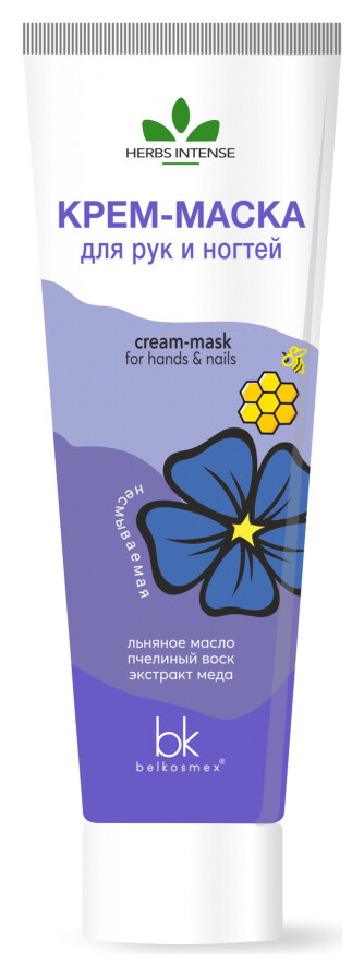 Крем-маска для рук и ногтей Belkosmex Herbs Intense