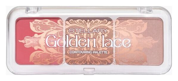 Палетка контуринга для лица Golden Lace Stellary Golden Lace