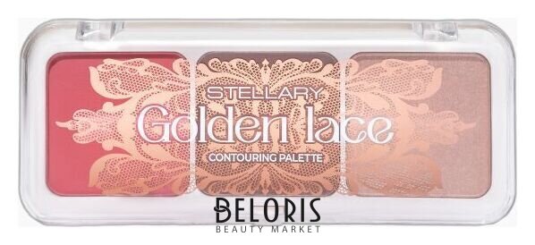 Палетка контуринга для лица Golden Lace Stellary Golden Lace