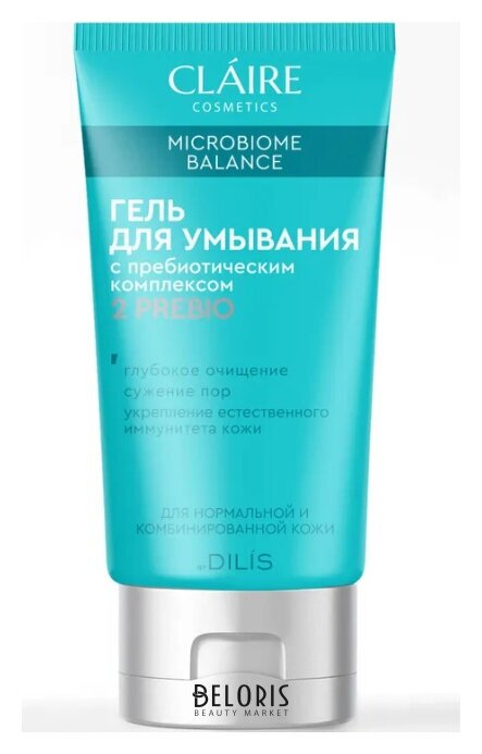 Гель для умывания для нормальной и комбинированной кожи Claire Cosmetics Microbiome Balance