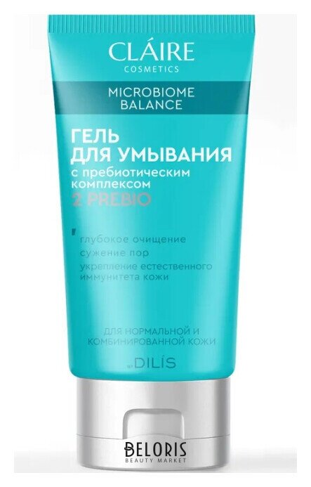 Гель для умывания для нормальной и комбинированной кожи Claire Cosmetics Microbiome Balance