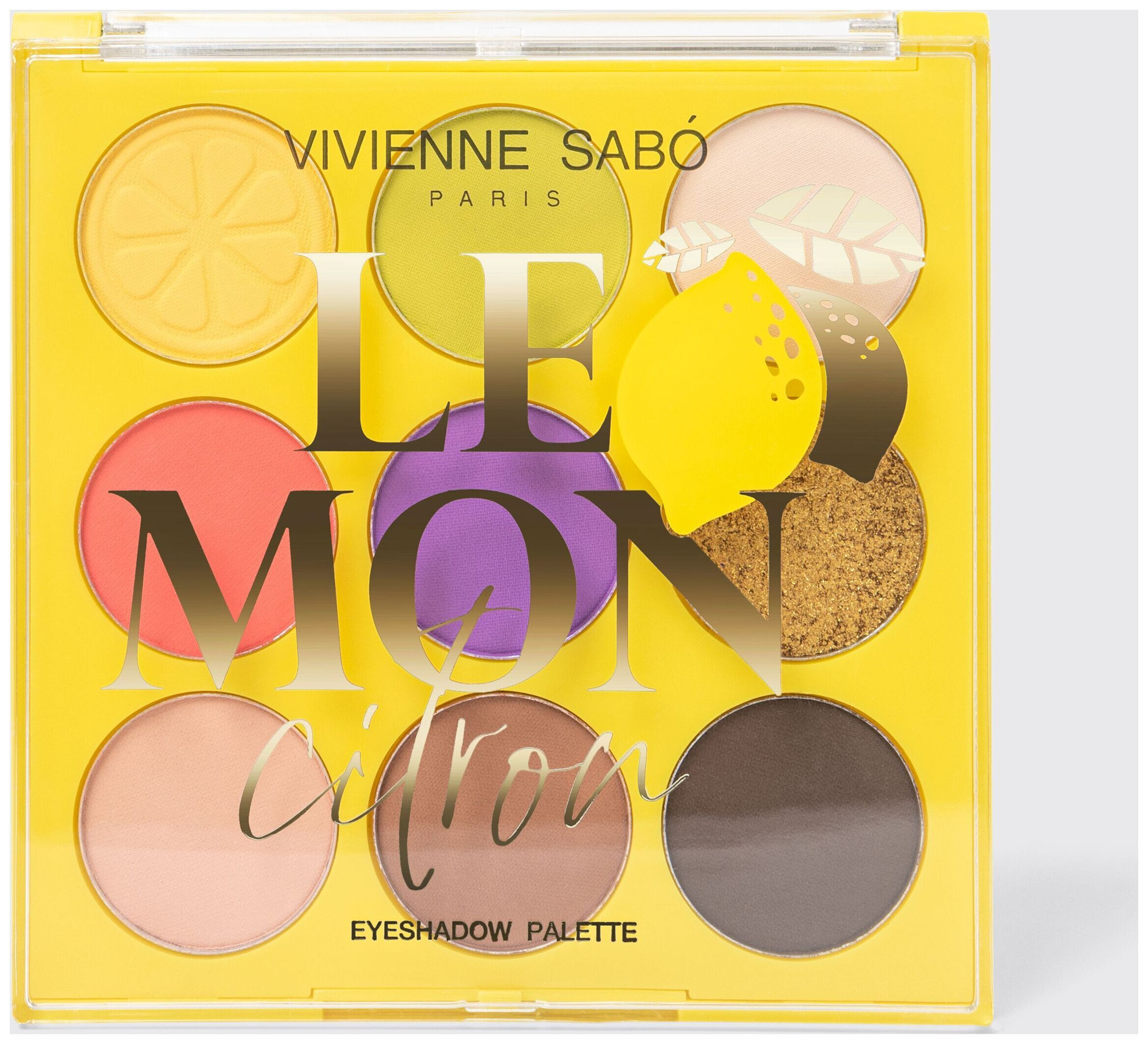Палетка теней Lemon Citron Vivienne Sabo