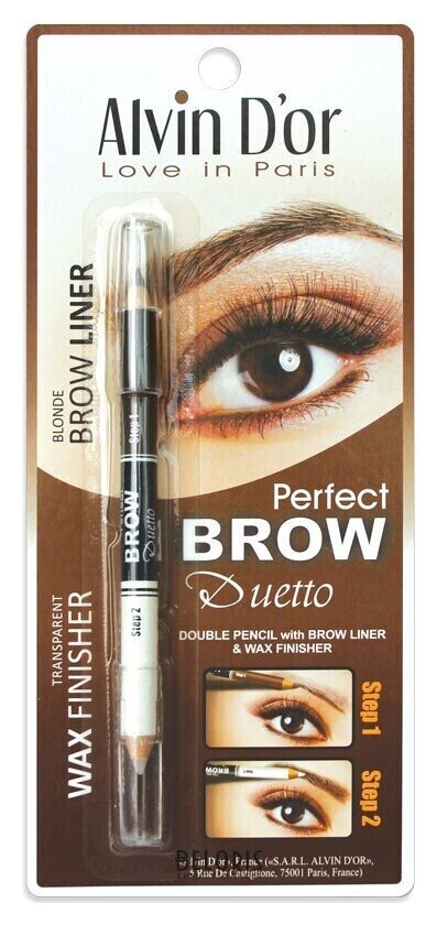 Карандаш для бровей Perfect Brow Duetto Alvin D’or