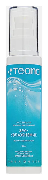 Эссенция для лица, шеи и декольте Spa-увлажнение AQ4  Teana