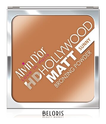 Пудра-бронзатор MATT Bronzing Powder Hd Hollywod Alvin D’or HD Hollywood