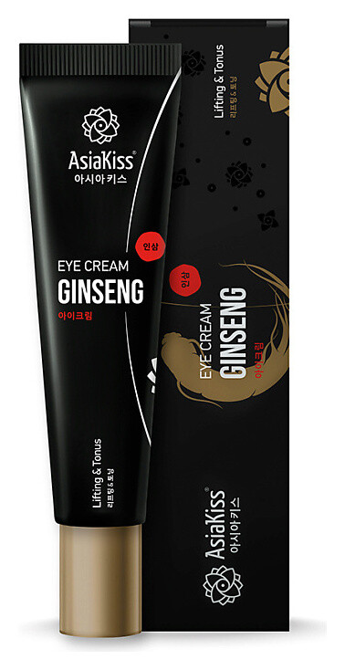Крем для кожи вокруг глаз с экстрактом женьшеня, АК756  AsiaKiss
