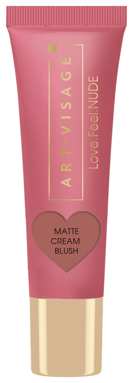 Румяна матовые кремовые Love.Feel.NUDE Art-visage Love.Feel.NUDE
