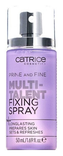 Фиксирующий спрей для макияжа "Prime and fine multitalent fixing spray" отзывы