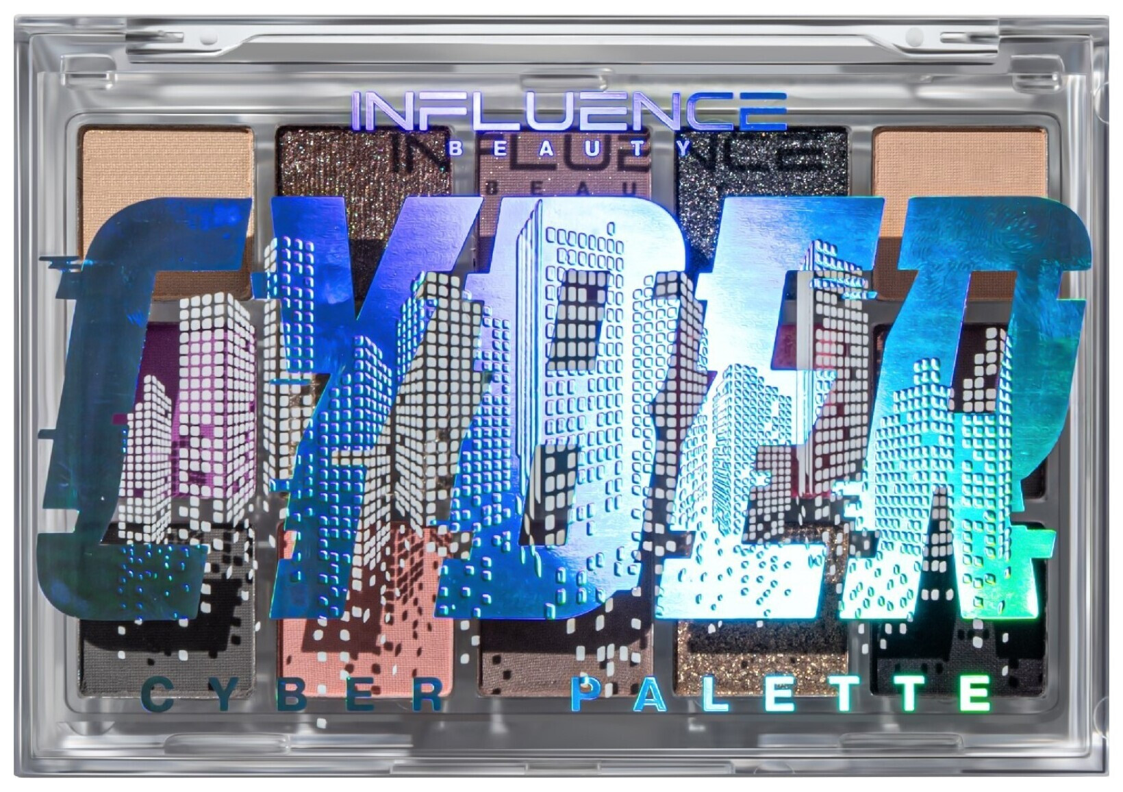 Палетка теней для век Cyber Influence Beauty