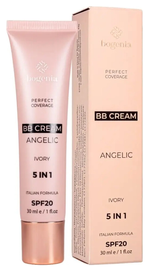Тональный BB крем Angelic 5в1 Spf20 Bogenia