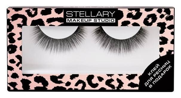 Набор накладных ресниц с клеем Starlette Stellary