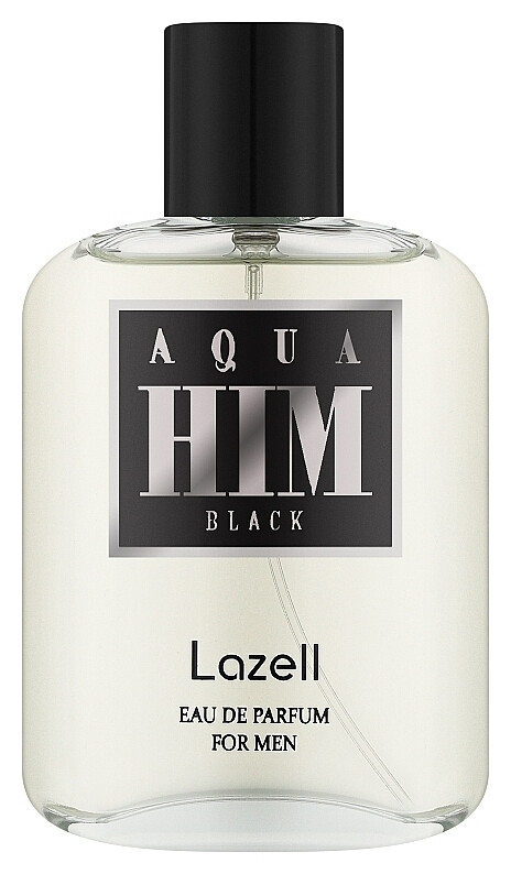 Парфюмированная вода мужская Aqua Him Black Lazell