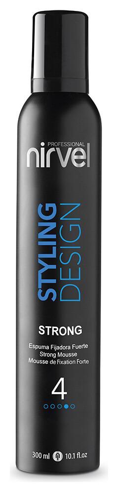 Мусс для волос сильной фиксации Strong Nirvel