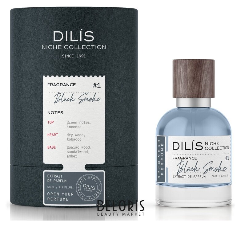 Духи мужские Black Smok Dilis Niche Collection
